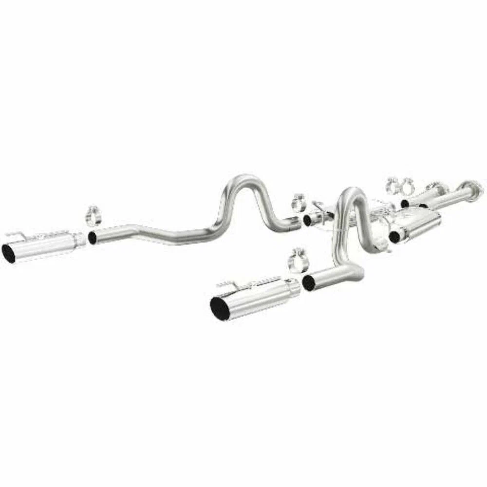 Exhaust System Kit for 1999-2004 Ford Mustang 4.6L Street Series Cat-Back Performance Exhaust System MagnaFlow 15671